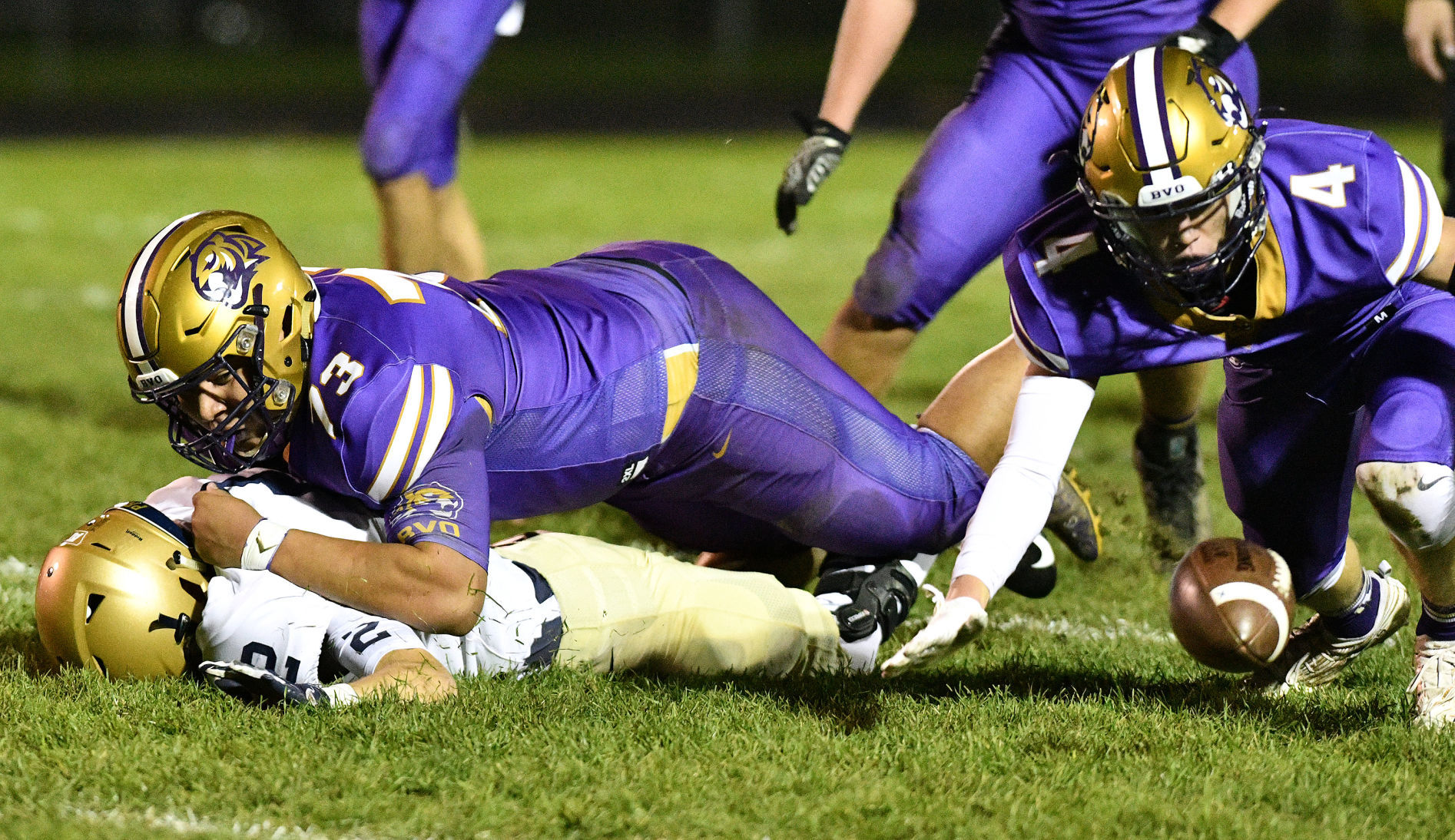 Spencer vs Heelan football